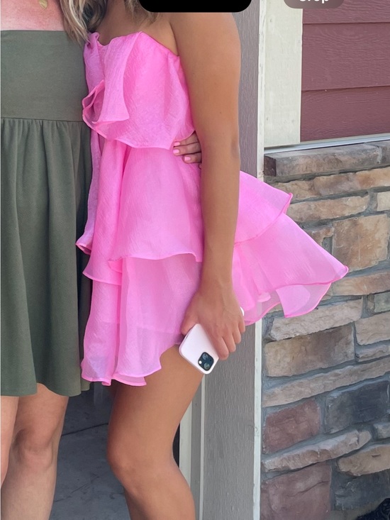 LoveShackFancy Dresses & Skirts - Pink Ruffle Dress